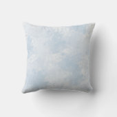 スノーフレーク水色ブルーレツスナグリ クッション (裏面)