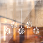 スノーフレーク球根ホワイトのパックの5つのウィンドウの貼り2 ウィンドウサイン (シート2)