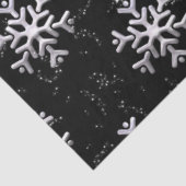 スノーフレーク疑問に思ブラックスクリスマス 薄葉紙 (詳細)