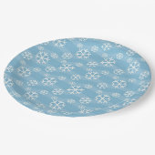 スノーフレーク紙プレート ペーパープレート (アングル)