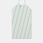 スノーフレーク縁どギフトラベル ギフトタグ (裏面)