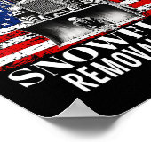 スノーフレーク除去サーおもしろいビスドナルド2024 ポスター (角)