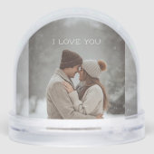 スノーフレーク雪の多くの彼/彼女の写真のための贈り物 (裏面)