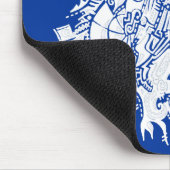 スノーフレーク1 マウスパッド (コーナー)