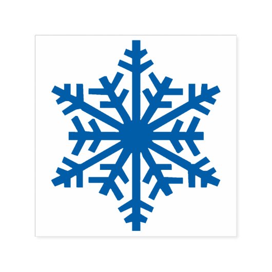 スノーフレーク1 / 6 セルフインキングスタンプ (デザイン)