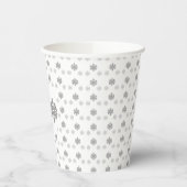 スノーフレーク2回目の誕生日 紙コップ (左)