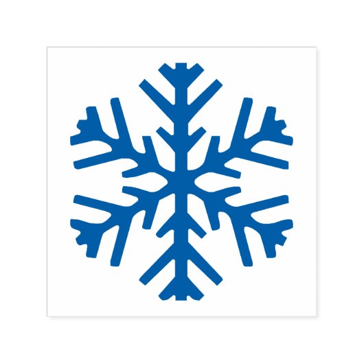 スノーフレーク3 / 6 セルフインキングスタンプ (デザイン)