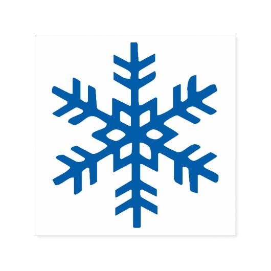 スノーフレーク5 / 6 セルフインキングスタンプ (デザイン)