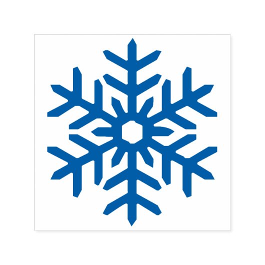 スノーフレーク6 / 6 セルフインキングスタンプ (デザイン)