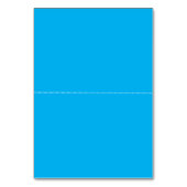 スノーフレーク・アクア結婚・ホワイトの護衛座席表 テーブルナンバー (裏面)