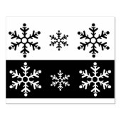 スノーフレーク・アート・スタンプ ラバースタンプ (インプリント)