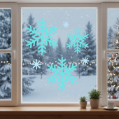 スノーフレーク・ウィンドウの固定 ウィンドウサイン