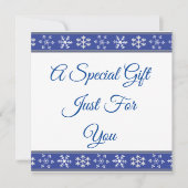 スノーフレーク・ギフト券 (正面)