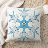 スノーフレーク クッション (ブランケット)