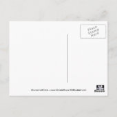 スノーフレーク・クリスタル写真 ポストカード (裏面)