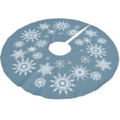 スノーフレーク – クリスマスツリースカート (アングル)