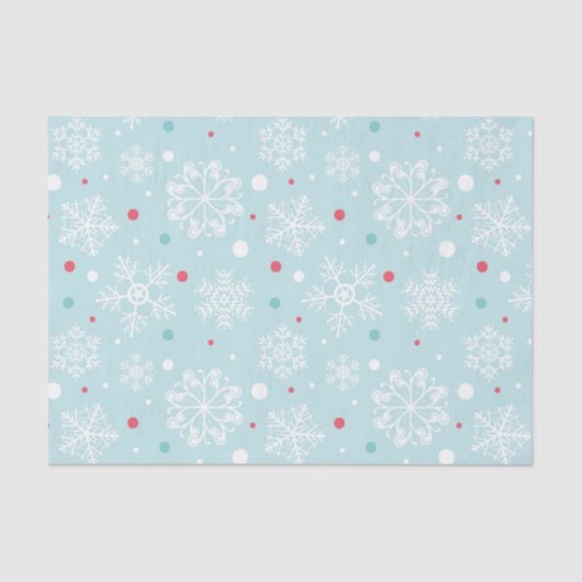 スノーフレーク・クリスマス 薄葉紙 (正面)