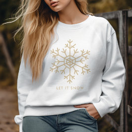 スノーフレーク・クリスマス Tシャツ
