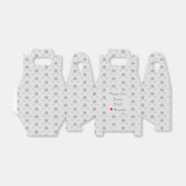 スノーフレーク サンクス ギフトボックス フェイバーボックス (折り畳みなし)