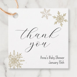 スノーフレーク サンクス フェイバータグ