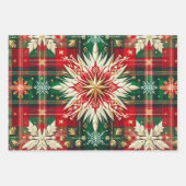 スノーフレーク・スプレンダー ラッピングペーパーシート (正面3)