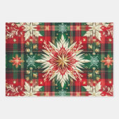 スノーフレーク・スプレンダー ラッピングペーパーシート (正面)