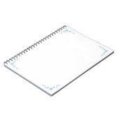 スノーフレーク・ノートブック ノートブック (左側)