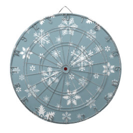 スノーフレーク・パターン、白い雪、雪、グレー ダーツボード