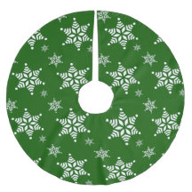 スノーフレーク・パターン、白い雪、雪、緑