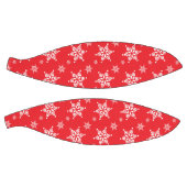 スノーフレーク・パターン、白い雪、雪、赤 バスケットボール (パネル)