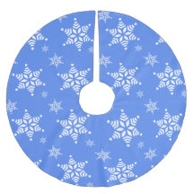 スノーフレーク・パターン、白い雪、雪、青