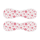 スノーフレーク・パターン、赤い雪、雪、白 野球ボール (パネル)