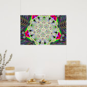 スノーフレーク・パワー（単語を追加） ポスター (キッチン)