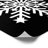 スノーフレーク・フェミニストの多様性の人権の平等 ポスター (角)