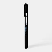 スノーフレーク・フォネカーゼ（濃色） iPhone 16ケース (左側面)
