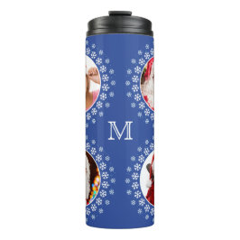 スノーフレーク・フレームの写真4枚カスタムタンブラー タンブラー