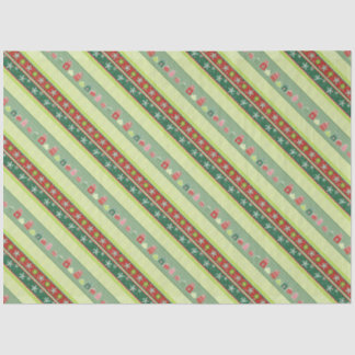 スノーフレーク&プレゼントティッシュペーパー 薄葉紙