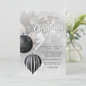 スノーフレーク、ボールシルバークリスマスカンパニー 招待状 (スタンド正面)