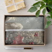 スノーフレーク（鳥）ショウジョウコウカンチョウ 薄葉紙 (ギフト)