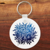 スノーフレークB3 キーホルダー (正面)