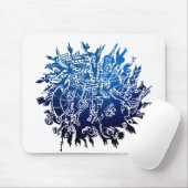 スノーフレークB3 マウスパッド (マウス)