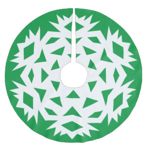 スノーフレークNo.11 ブラッシュドポリエステルツリースカート