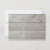 スノーフレークRSVPシャンパンを飲む時間 出欠カード (裏面)