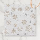 スノーフレークS'more Loveベビー フェイバータグ (裏面)