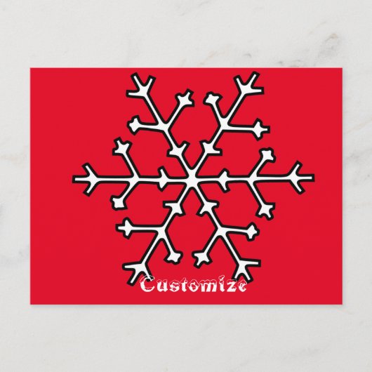 スノーフレークThunder_Cove ポストカード (正面)