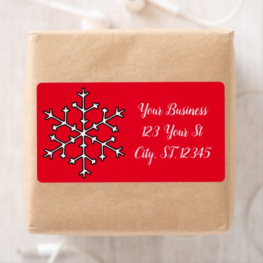 スノーフレークThunder_Cove ラベル (インサイチュ)