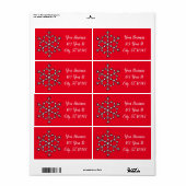 スノーフレークThunder_Cove ラベル (フルシート)