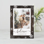 スノーフレ素朴ークの木の写信じ真 シーズンカード (スタンド正面)