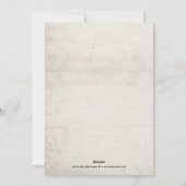 スノーフ素朴レークスクリスマスホリデーフォトカード シーズンカード (裏面)