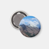 スノーブルーマウンテンリッジマグネット マグネット (正面/裏面)